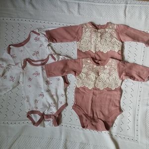 Cute onsies for twin girls